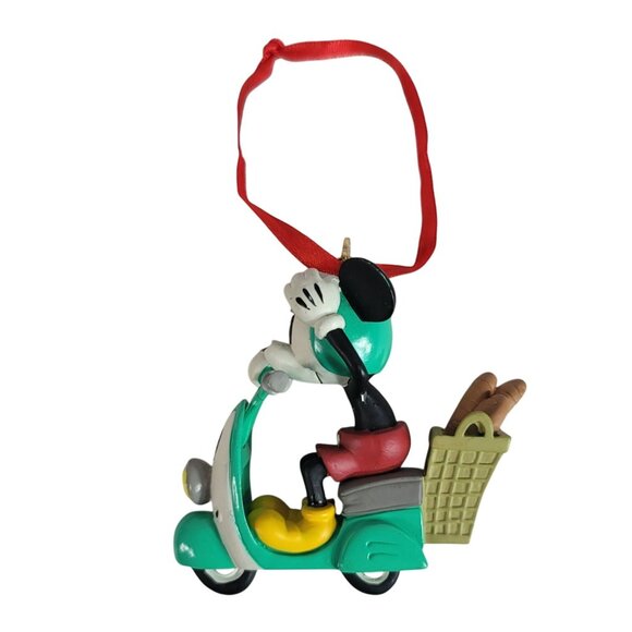 Disney Sketchbook Christmas Ornament Croissant Triomphe Scooter Mickey 2015 READ - Picture 3 of 9